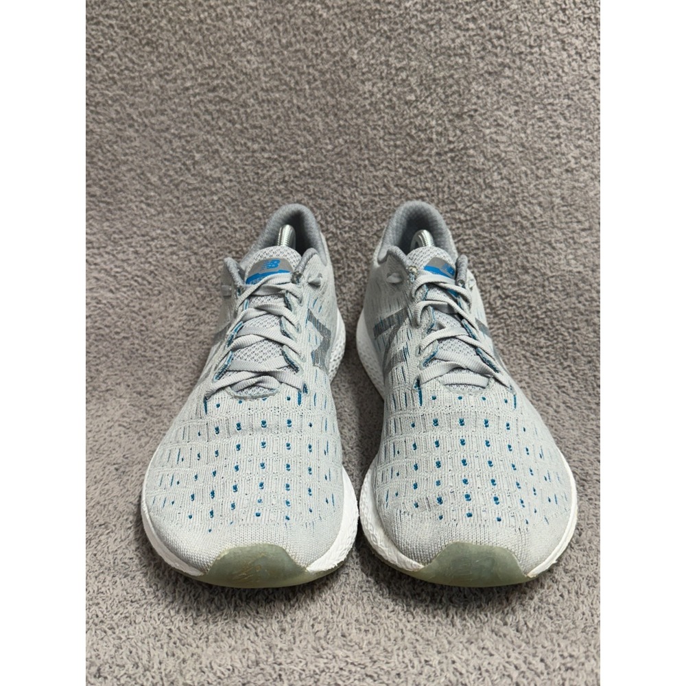 New Balance‎ Fresh Foam Zante Men 10.5 D Gray Teal Running Shoes – Run Small - Picture 2 of 8